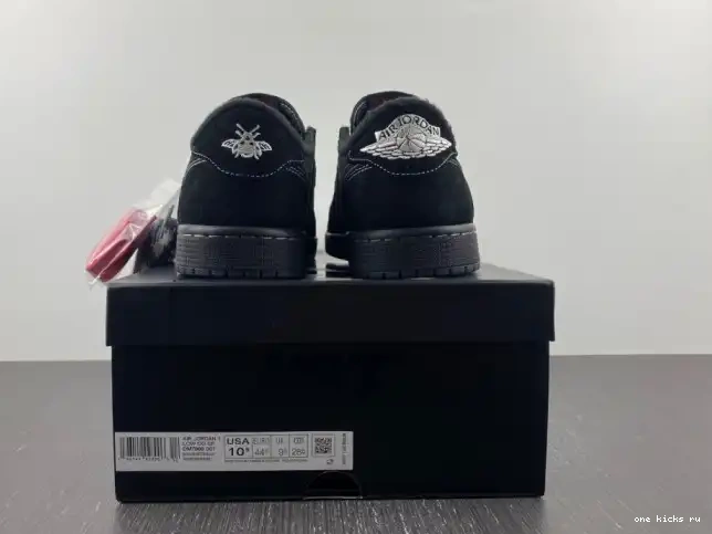 Chep Onekick Jordan Air DM7866-001 Jordan x Scott 1 Low Black Phantom